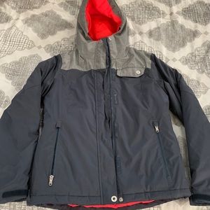 Women’s Spyder winter coat. Size 6. Gray